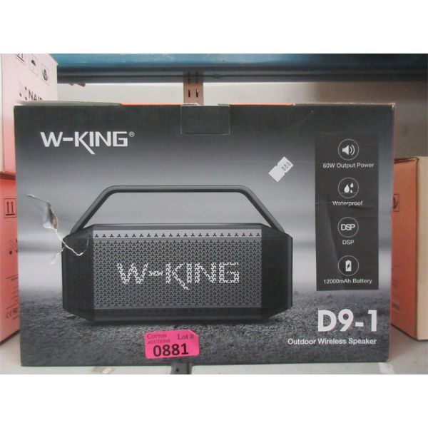 W-King D9-1 Outdoor Wireless Speaker 