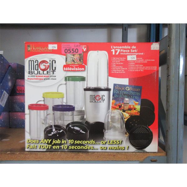Magic Bullet 17 Pcs. Set