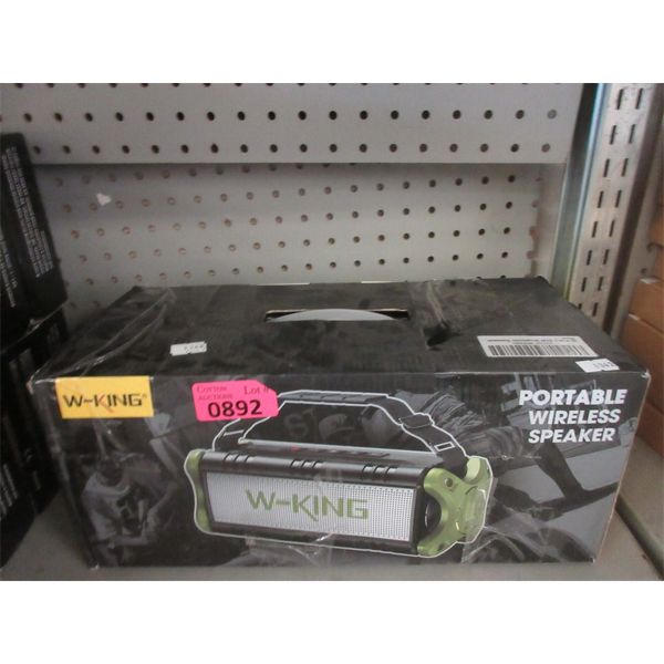 W-King Wireless Portable Speaker - Model D8