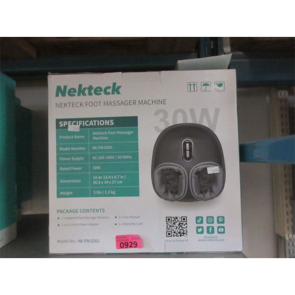 Nekteck Foot Massager Machine 