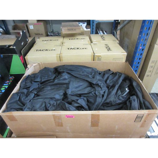 2 Large Inflatable Structures with Fans