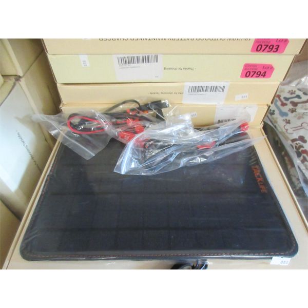 New Solar 18V/10W Outdoor Battery Maintainer Charger