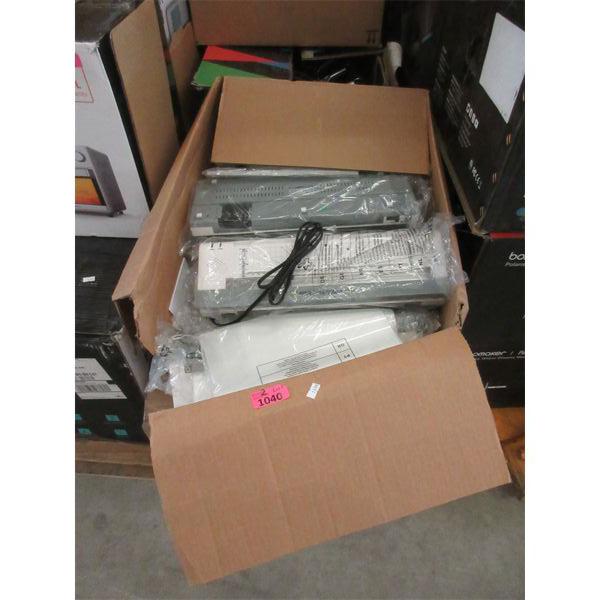 2 Cases of Open Box Laminators