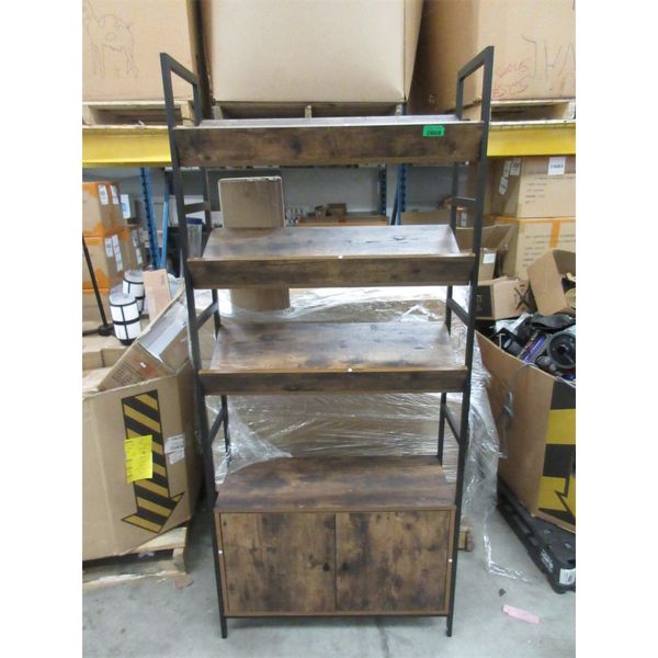 New Homfa Bookcase with Base Cabinet - HIR-115