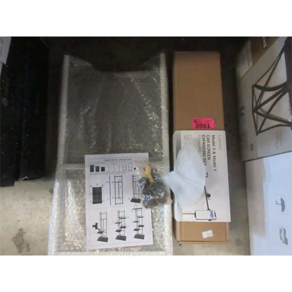 Shelving Unit & Car Screen Expanding Set 