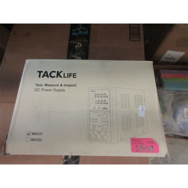 New Tacklife DC Power Supply - Model: MDC01