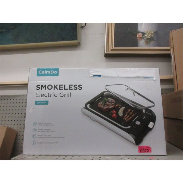 CalmDo Smokeless Grill - Model: CD-GR001