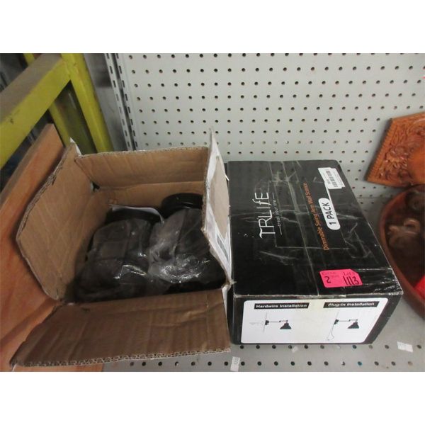 1 Twin Pack & 1 Single Plug in Wall Sconces