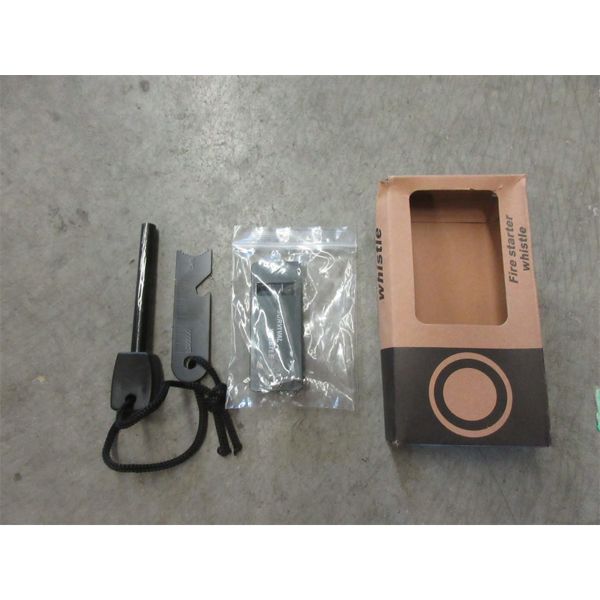 10 Fire Starter Whistles 