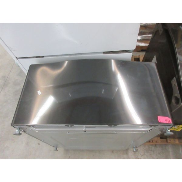 2 Black Appliance Pedestals with Drawers