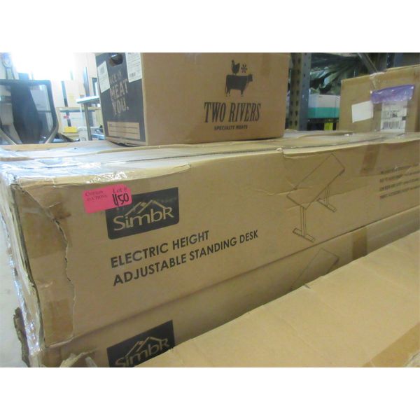 New SimbR Electric Height Adjustable Desk