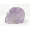 Image 2 : Amethyst Hand-Carved Skull - 683 Carats