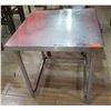 Image 1 : Metal Work Table 30"x30"x33"H