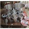 Image 1 : Multiple Stock Pots, Soup Tureens (Some Lids), etc