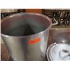 Image 2 : Large 60-Quart Stock Pot w/ Lid 18" Dia, 18"H