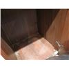 Image 4 : Waste Receptacle w/ Backsplash Top & Front Door 22"x22"x46"H