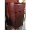 Image 1 : Waste Receptacle w/ Backsplash Top & Front Door 22"x22"x46"H