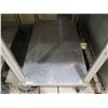 Image 2 : Rolling Metal Work Table w/ Undershelf 36"x24"x36"H (Wheels need repair)