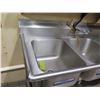 Image 2 : Advance Tabco Stainless Steel 3-Basin Sink 60"x25"x37"