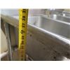 Image 8 : Advance Tabco Stainless Steel 3-Basin Sink 60"x25"x37"