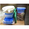 Image 2 : Multiple Food Storage Containers (Some Lids), Utensils, Pitchers, etc