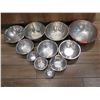 Image 2 : Multiple Metal Mixing Bowls, Misc Sizes