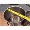 Image 2 : Qty 4 Large Stock Pots (Some Lids), Misc Sizes