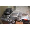 Image 1 : Multiple Metal Food Storage Containers (Some Lids), Misc Sizes