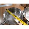 Image 2 : Qty 5 Metal Sauce Pots w/ Handles, Misc Sizes