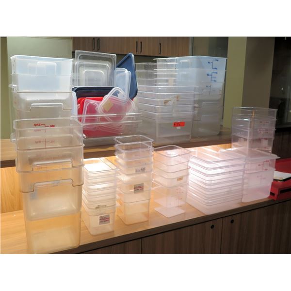 Multiple Food Storage Containers (Some Lids), Misc Sizes
