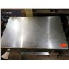 Image 2 : Rolling Metal Work Table w/ Undershelf 36"x24"x36"H