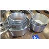 Image 1 : Multiple Metal Sauce Pots w/ Handles, Misc Sizes