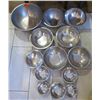 Image 2 : Multiple Metal Mixing Bowls, Misc Sizes