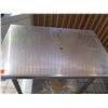 Image 2 : Rolling Metal Work Table w/ Undershelf 36"x24"x36"H