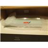 Image 2 : Qty 8 Glass & Metal Dividers 28"L x 13"W