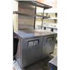 Image 1 : True TUC-48-HC Two-Section Reach-In Undercounter Refrigerator w/ Top Shelves