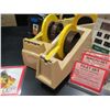 Image 2 : Multiple Tape Dispensers, Paper Rolls, Acrylic Table Displays, Meat Tenderizer, etc