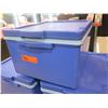 Image 2 : Qty 3 Blue DAC-20 Thermoboxes for Rice, Dressings & Table Stand