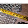 Image 8 : Rolling 3-Tier  Metal Mesh Cart  34"L x17"W