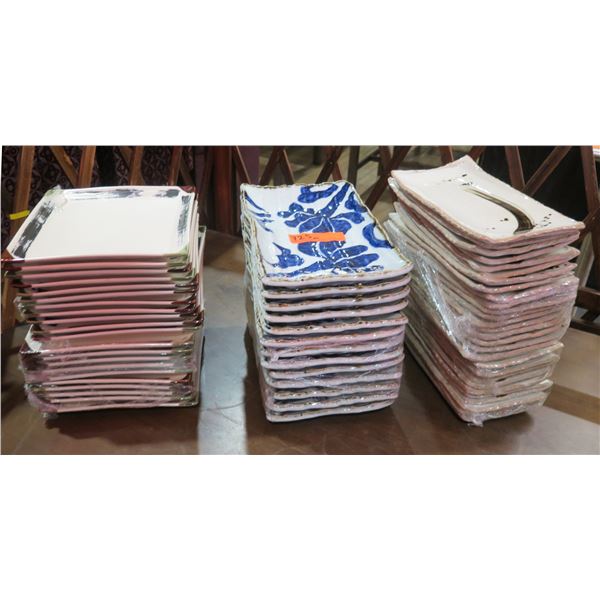 Multiple Sashimi Plates, Misc Sizes & Design