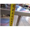 Image 8 : Rolling Metal Work Table w/ Undershelf 30"x27"x30"H  (Wheels Need Repair)