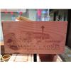 Image 2 : Qty 5 Wooden Wine Boxes (Empty)