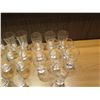 Image 2 : Multiple Clear Shot Glasses 2" Dia, 3"H & 3 Cylinder Wine Coolers