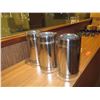 Image 8 : Multiple Clear Shot Glasses 2" Dia, 3"H & 3 Cylinder Wine Coolers