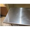Image 2 : Rolling Metal Work Table w/ Undershelf 36"x24"x36"H