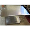 Image 1 : Advance Tabco Metal Work Table w/ Undershelf 36"x24"x30"H