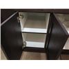 Image 3 : Cabinet w/ Clear Display Top & 3 Back Doors 46"L x28"W & Metal Rack