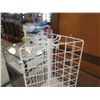 Image 9 : Cabinet w/ Clear Display Top & 3 Back Doors 46"L x28"W & Metal Rack