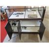 Image 2 : Cabinet w/ Clear Display Top & 3 Back Doors 46"L x28"W