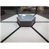 Image 2 : Hexagon Shape Display Case w/ 6 Sections & Undershelves 29"x29"x44"H